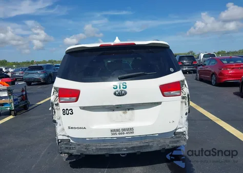 2017 Kia Sedona Lx из США, поврежденный, VIN KNDMB5C14H6331069